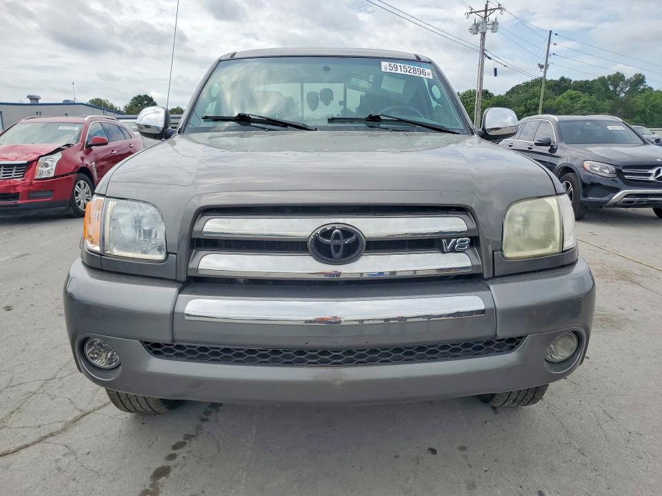 2004 Toyota Tundra VIN 5TBBT441X4S441673 COPART salvage auction — HAIL, Ia - Cert Of Title-Salvage Title, sold $4,700 on 2026-07-06 (photo 5)