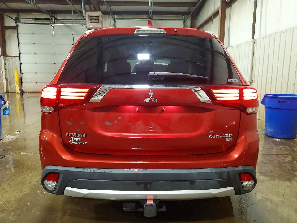2017 Mitsubishi Outlander VIN JA4AZ3A35HZ025708 COPART salvage auction — FRONT END, Pa - Certificate Of Salvage, sold $3,050 on 2026-07-07 (photo 6)