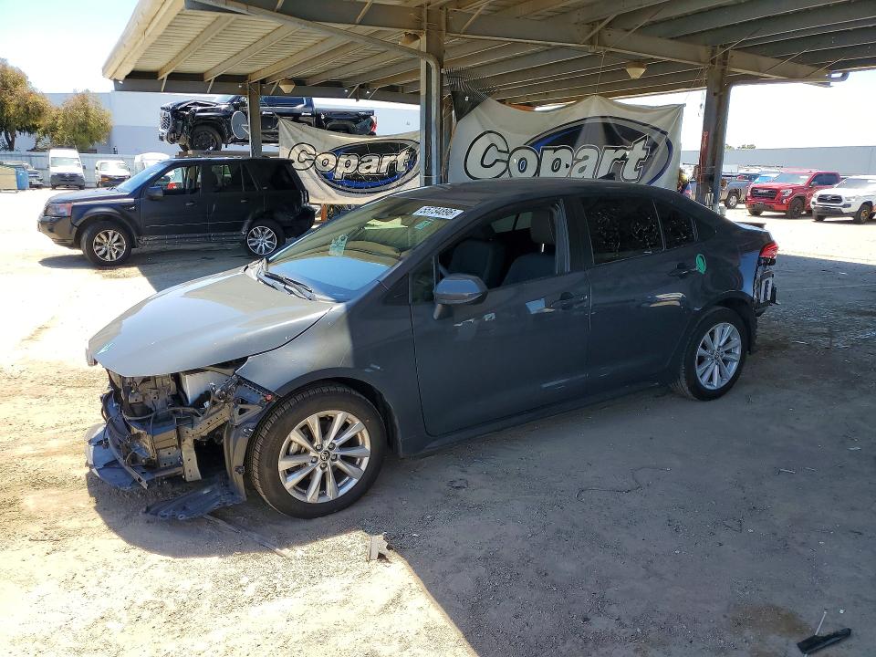 2023 Toyota Corolla VIN JTDBCMFE1P3001662 COPART salvage auction — FRONT END, Ca - Salvage Certificate, sold $7,000 on 2026-07-02 (photo 1)