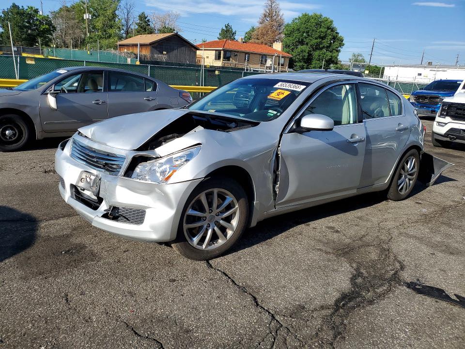 2008 Infiniti G35 VIN JNKBV61F78M256221 COPART salvage auction — ALL OVER, Co - Public - Salvage Title, sold $400 on 2026-07-28 (photo 1)