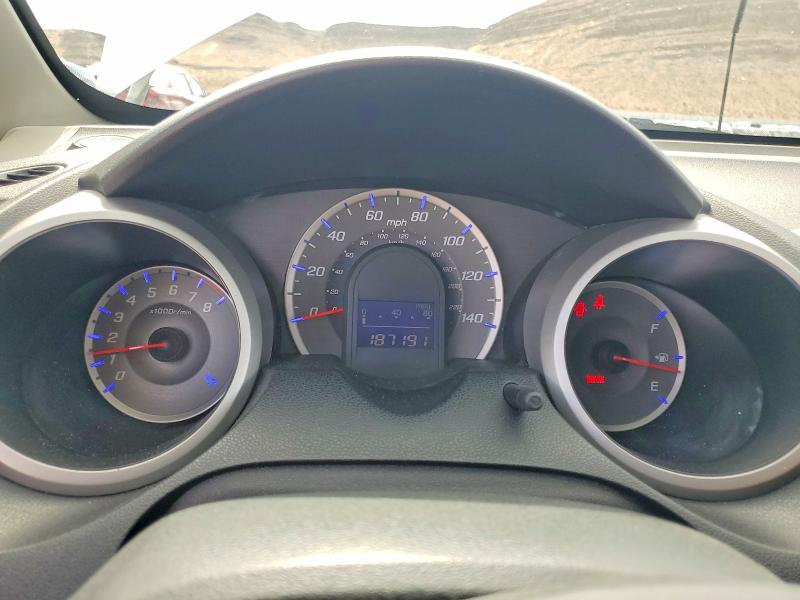 2012 Honda Fit VIN JHMGE8G38CC027477 COPART salvage auction — REAR END, Ca - Salvage Certificate, sold $1,650 on 2026-07-13 (photo 9)