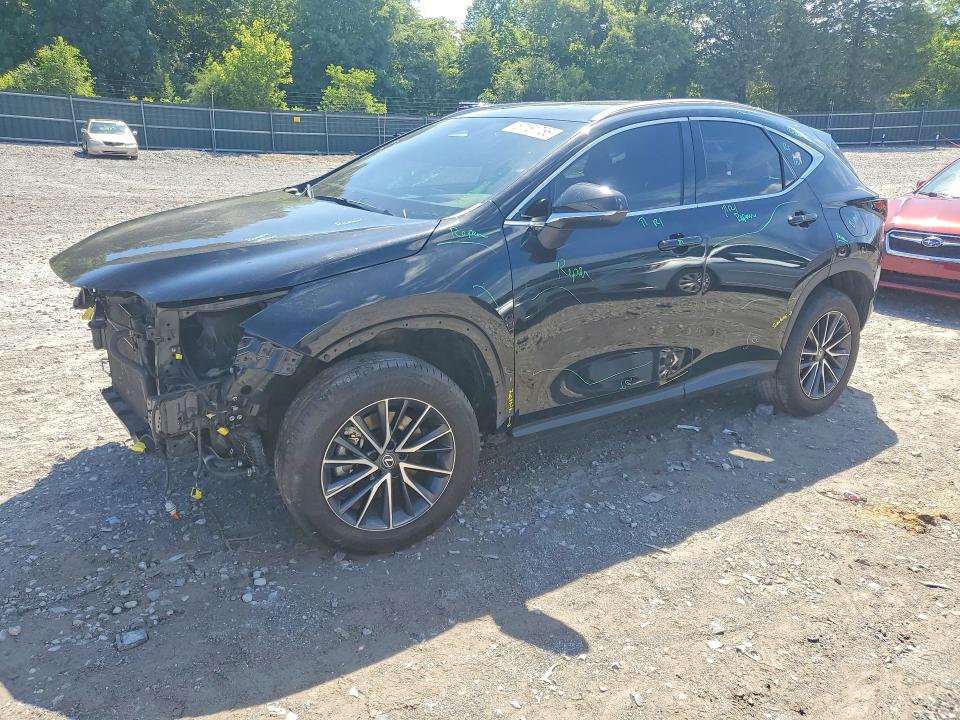 2023 Lexus Nx VIN 2T2GKCEZ2PC011661 COPART salvage auction — FRONT END, Tn - Salvage Certificate, sold $16,700 on 2026-07-28 (photo 1)