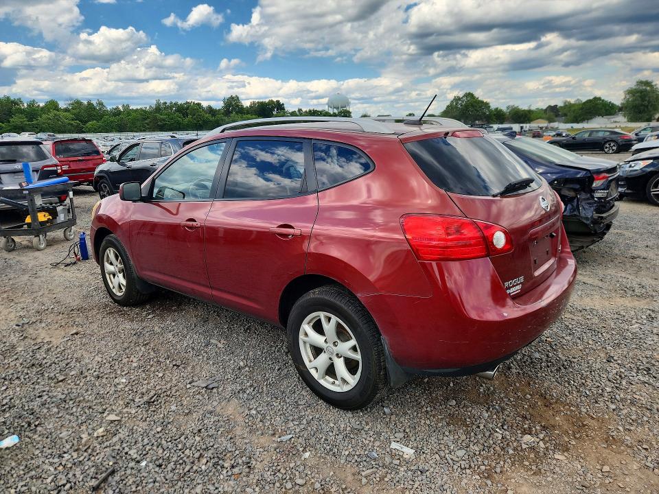 2009 Nissan Rogue VIN JN8AS58V79W175677 COPART salvage auction — SIDE, Nj - Cert Of Title-Salvage, sold $375 on 2026-07-31 (photo 2)