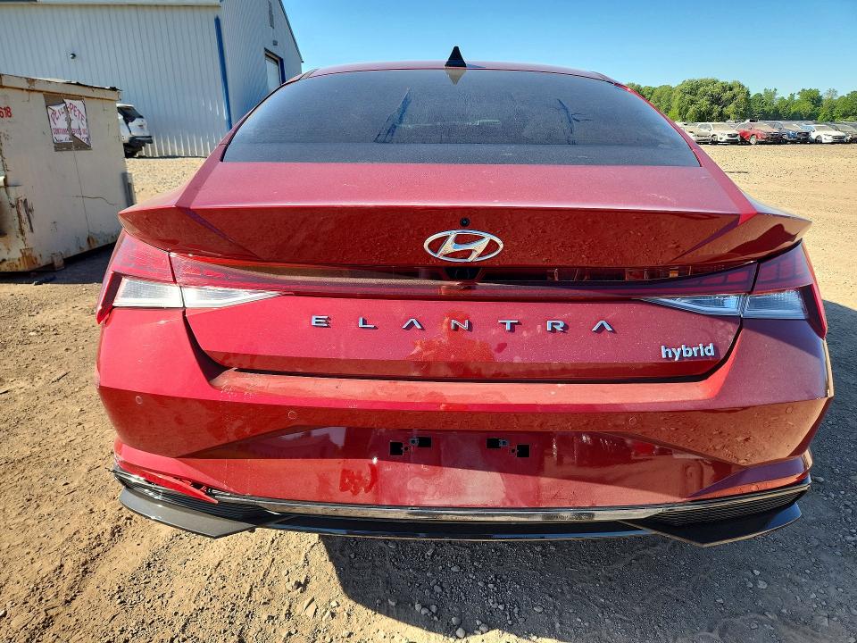 2023 Hyundai Elantra VIN KMHLN4AJ2PU074094 COPART salvage auction — SIDE, OH - CERT OF TITLE-SALVAGE, sold $4,500 on 2026-07-06 (photo 6)