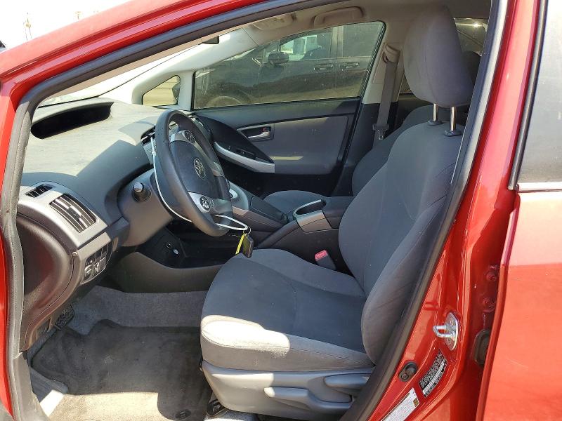 2012 Toyota Prius VIN JTDKN3DU2C1531367 COPART salvage auction — MINOR DENT/SCRATCHES, Ca - Salvage Certificate, sold $725 on 2026-07-24 (photo 7)