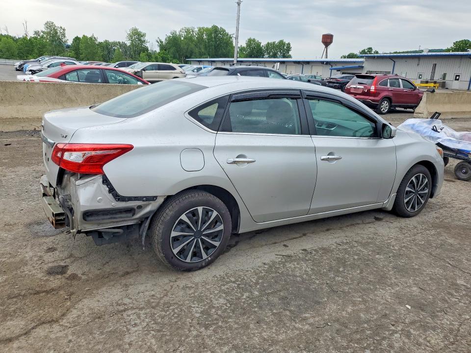 2017 Nissan Sentra VIN 3N1AB7AP5HY335813 COPART salvage auction — REAR END, NY - MV-907A SALVAGE CERTIFICATE, sold $675 on 2026-07-02 (photo 3)