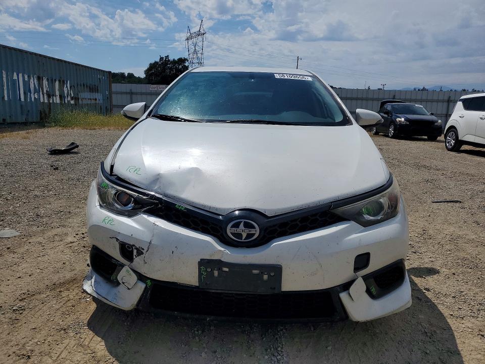 2016 Scion Im VIN JTNKARJE6GJ515475 COPART salvage auction — FRONT END, CA - SALVAGE CERTIFICATE, sold $1,950 on 2026-07-17 (photo 5)