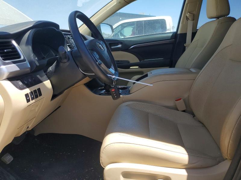 2015 Toyota Highlander hybrid VIN 5TDDCRFHXFS012284 COPART salvage auction — FRONT END, OR - SALVAGE TITLE CERTIFICATE, sold $7,400 on 2026-07-14 (photo 7)