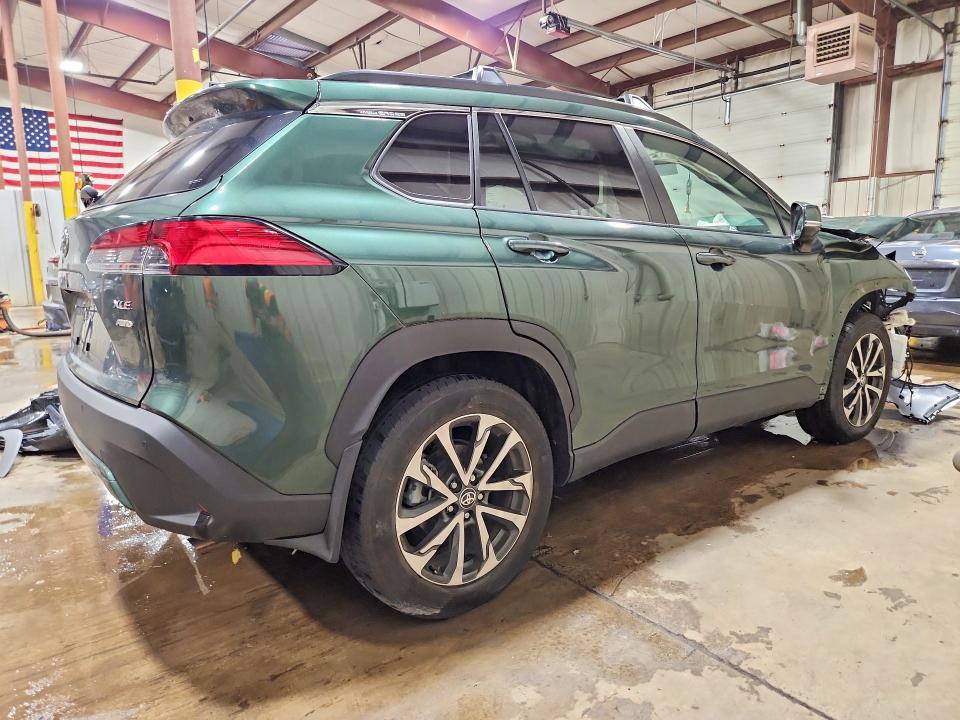 2022 Toyota Corolla cross VIN 7MUDAABG9NV039307 COPART salvage auction — FRONT END, Pa - Certificate Of Salvage, sold $3,500 on 2026-07-14 (photo 3)