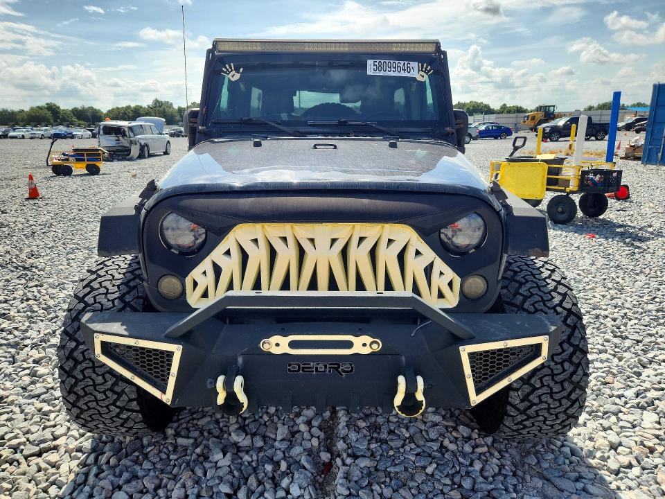 2007 Jeep Wrangler / VIN 1J4GB59107L121003 COPART salvage auction — REAR END, FL - CERT OF TITLE SLVG REBUILDABLE, sold $2,000 on 2026-07-02 (photo 5)