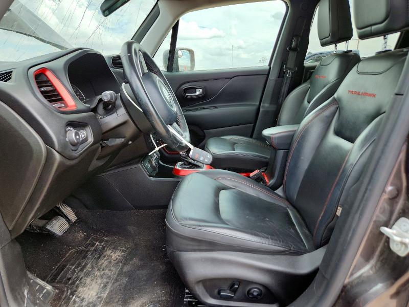 2021 Jeep Renegade VIN ZACNJDC11MPM71392 COPART salvage auction — FRONT END, Tx - Salvage Vehicle Title, sold $5,200 on 2026-08-19 (photo 7)