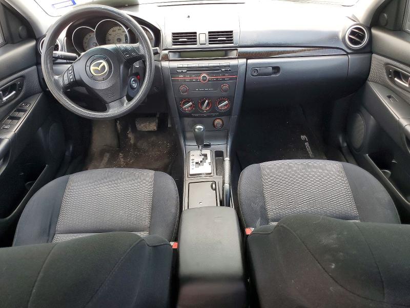 2007 Mazda 3 VIN JM1BK12F871650483 COPART salvage auction — FRONT END, TX - SALVAGE VEHICLE TITLE (P), sold $625 on 2026-07-31 (photo 8)