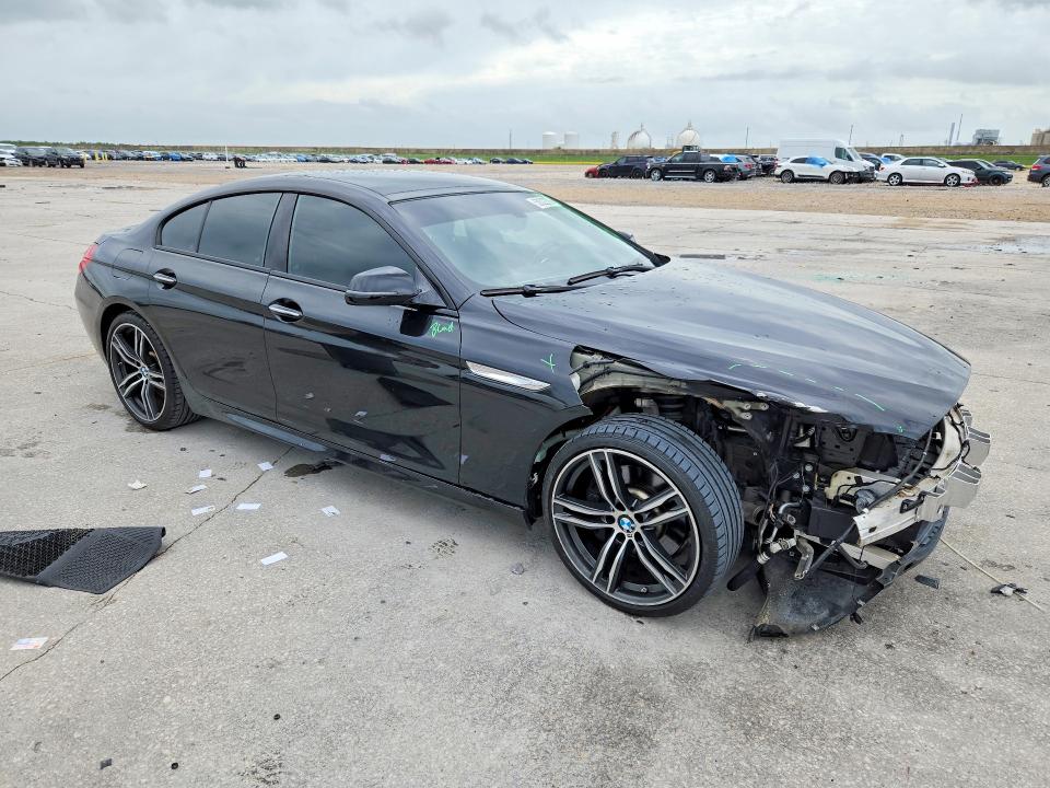2018 BMW 6er VIN WBA6D0C55JG852842 COPART salvage auction — FRONT END, La - Cert Of Title-Salvage, sold $8,700 on 2026-07-29 (photo 4)