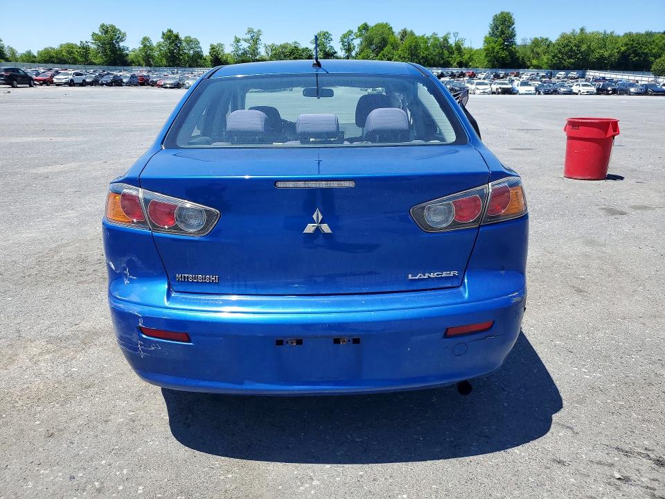 2011 Mitsubishi Lancer VIN JA32U2FU4BU001665 COPART salvage auction — SIDE, PA - CERTIFICATE OF SALVAGE, sold $600 on 2026-07-14 (photo 6)