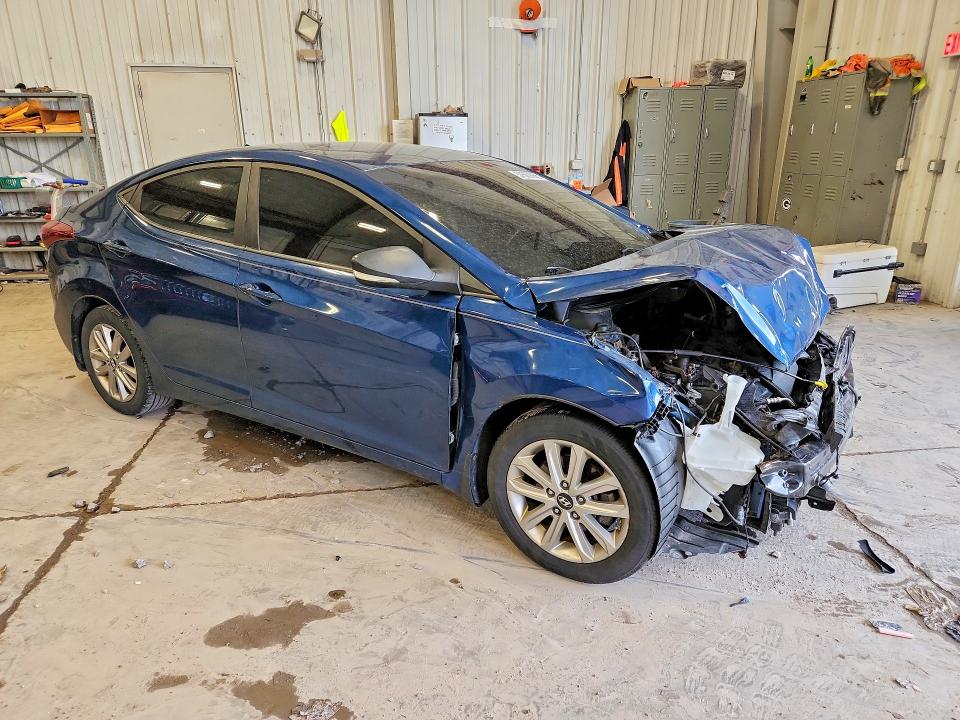 2014 Hyundai VIN KMHDH4AE0EU180359 COPART salvage auction — FRONT END, Wi - Junked Vehicle Bill Of Sale, sold $400 on 2026-07-13 (photo 4)