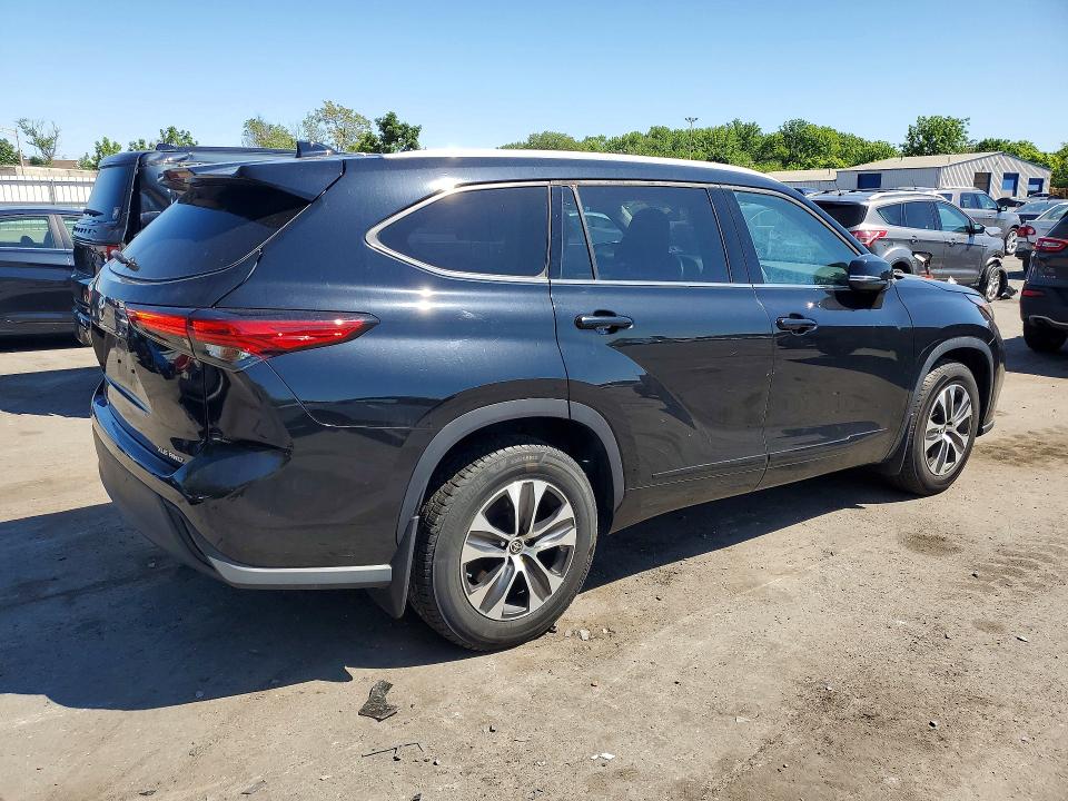 2022 Toyota VIN 5TDGZRBH8NS204027 COPART salvage auction — FRONT END, Nj - Cert Of Title-Salvage, sold $500 on 2026-07-21 (photo 3)