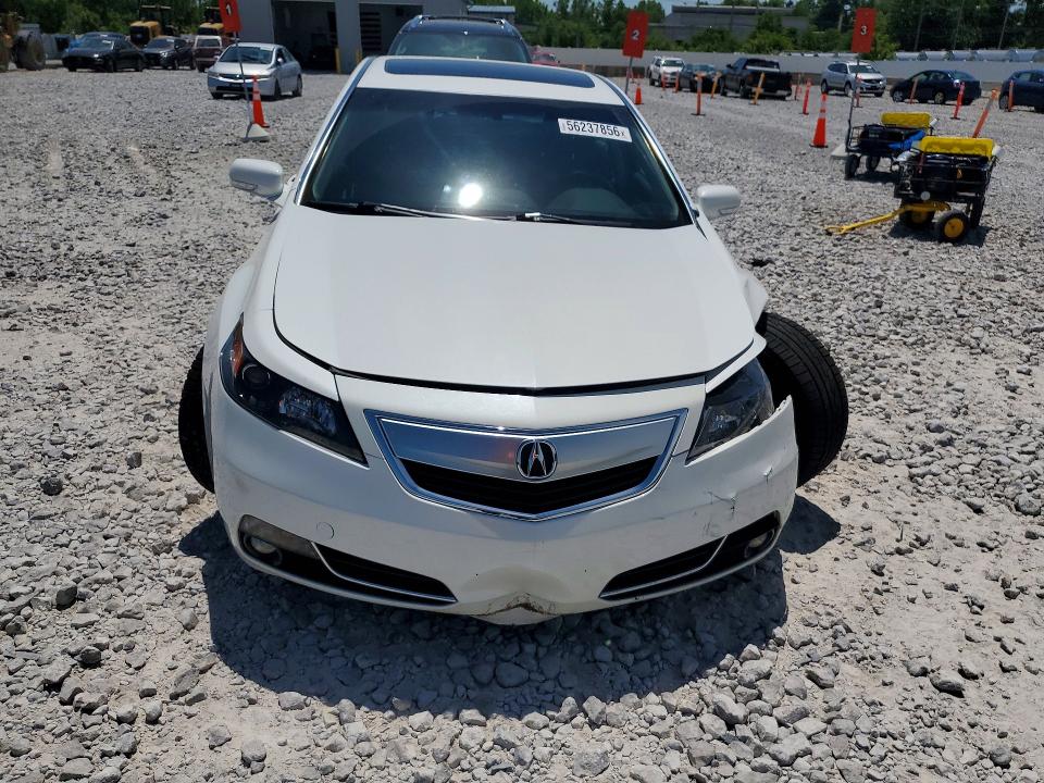 2012 Acura Tl VIN 19UUA8F54CA037102 COPART salvage auction — FRONT END, Oh - Cert Of Title-Salvage, sold $2,150 on 2026-07-02 (photo 5)