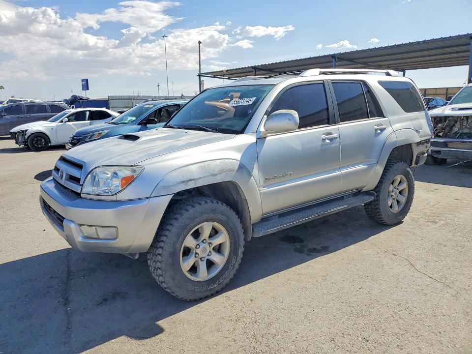 2005 Toyota 4runner VIN JTEBU14R758035120 COPART salvage auction — REAR END, Nm - Cert Of Title-Salvage, sold $4,450 on 2026-07-06 (photo 1)