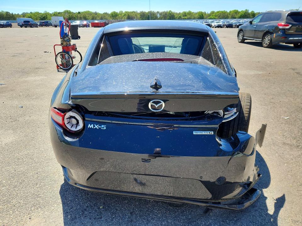 2024 Mazda Mx-5 VIN JM1NDAL78R0605874 COPART salvage auction — REAR END, Ny - Mv-907A Salvage Certificate, sold $5,100 on 2026-07-08 (photo 6)