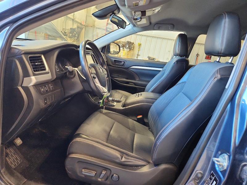 2019 Toyota VIN 5TDBZRFH7KS918800 COPART salvage auction — FRONT END, Salvage Title, sold $8,200 on 2026-07-15 (photo 7)