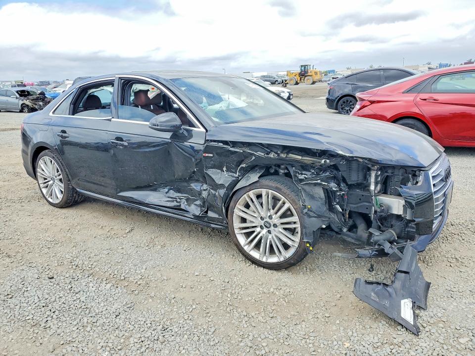 2018 Audi VIN WAUENAF4XJA063526 COPART salvage auction — FRONT END, Ca - Salvage Certificate, sold $3,550 on 2026-07-24 (photo 4)