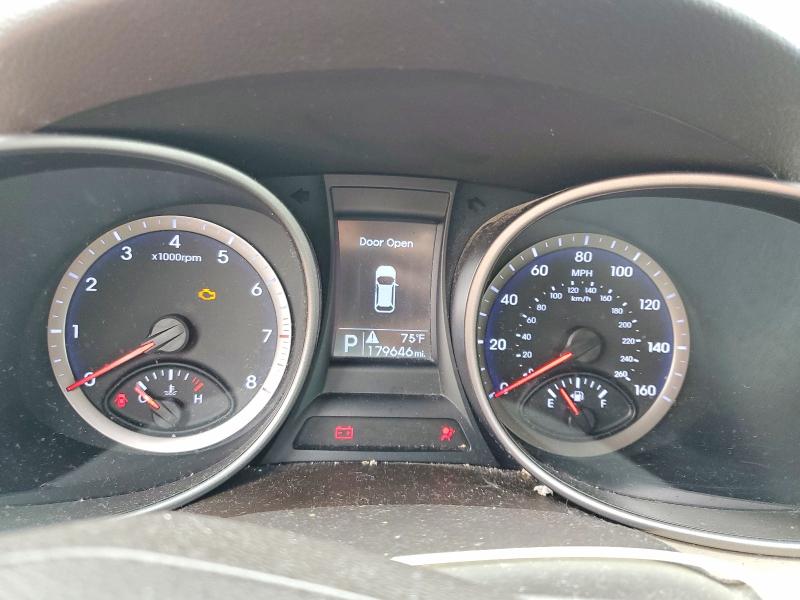 2016 Hyundai Santa fe VIN KM8SMDHF4GU139110 COPART salvage auction — FRONT END, Oh - Cert Of Title-Salvage, sold $1,250 on 2026-07-06 (photo 9)