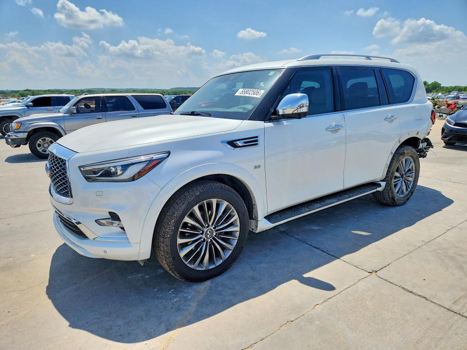 2018 Infiniti VIN JN8AZ2NF6J9664825 COPART salvage auction — REAR END, Tx - Certificate Of Title, sold $5,200 on 2026-07-27 (photo 1)