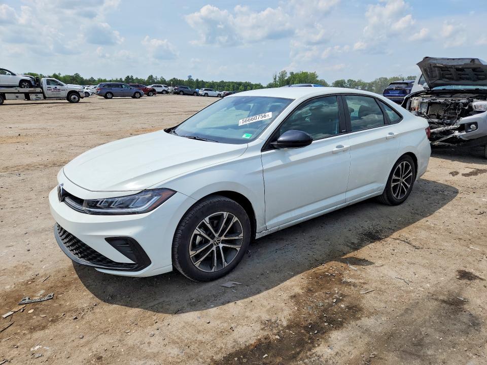 2025 Volkswagen Jetta VIN 3VWBX7BU9SM099377 — COPART salvage auction photo