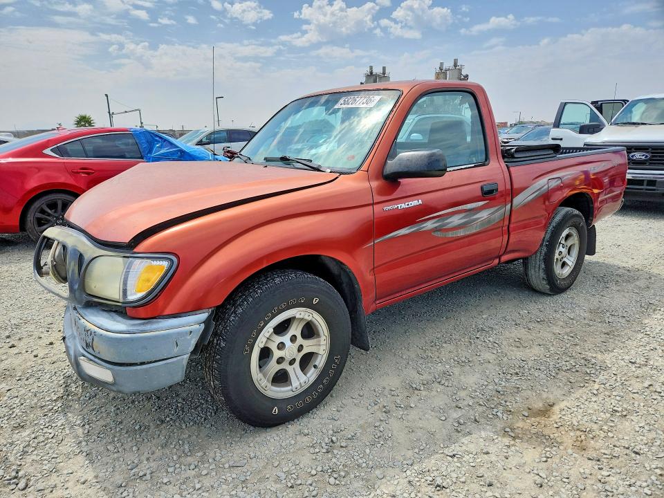 2002 Toyota Tacoma VIN 5TENL42N52Z015982 COPART salvage auction — FRONT END, CA - SALVAGE CERTIFICATE, sold $2,500 on 2026-07-28 (photo 1)