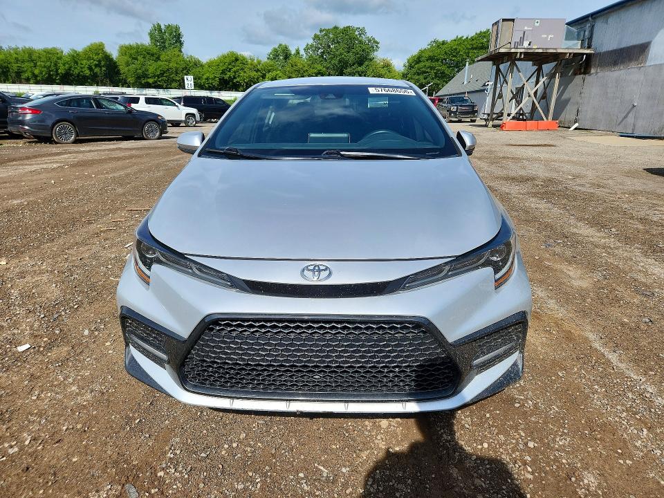 2020 Toyota VIN 5YFS4RCE3LP021248 COPART salvage auction — SIDE, Mi - Certificate Of Title, sold $8,200 on 2026-07-08 (photo 5)