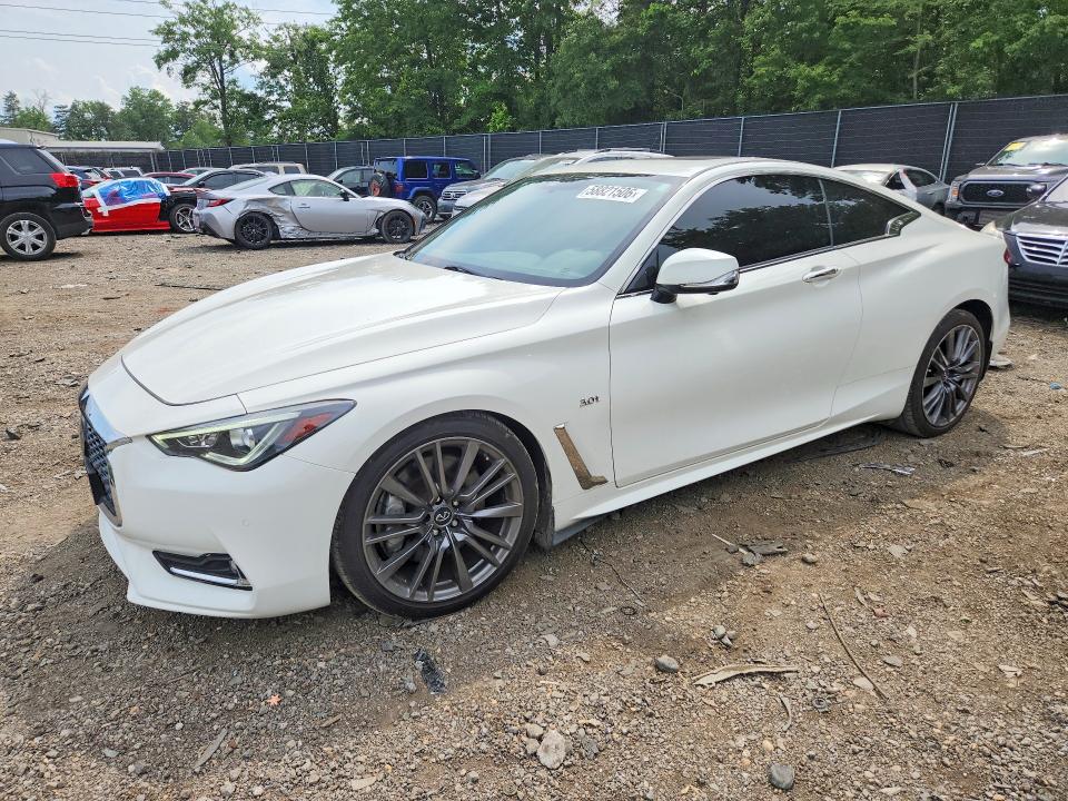2017 Infiniti Q60 VIN JN1EV7EKXHM363553 COPART salvage auction — MINOR DENT/SCRATCHES, Md - Cert Of Salvage > 75% Damage, sold $4,150 on 2026-07-07 (photo 1)
