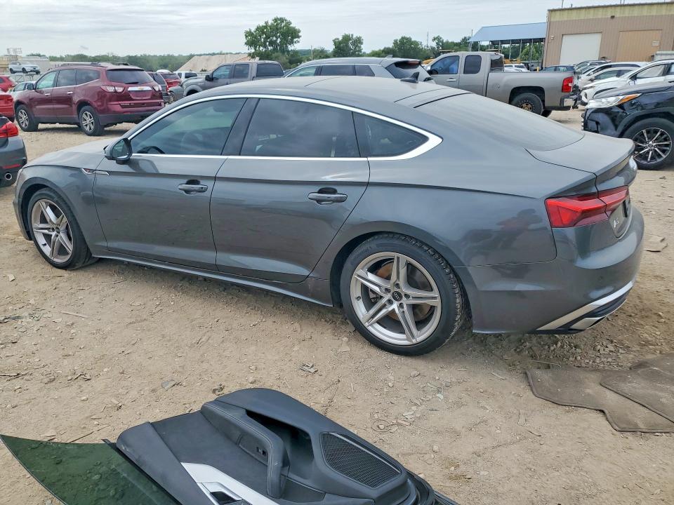 2022 Audi VIN WAUFACF50NA040203 COPART salvage auction — SIDE, MO - SALVAGE CERTIFICATE OF TITLE, sold $12,400 on 2026-07-28 (photo 2)
