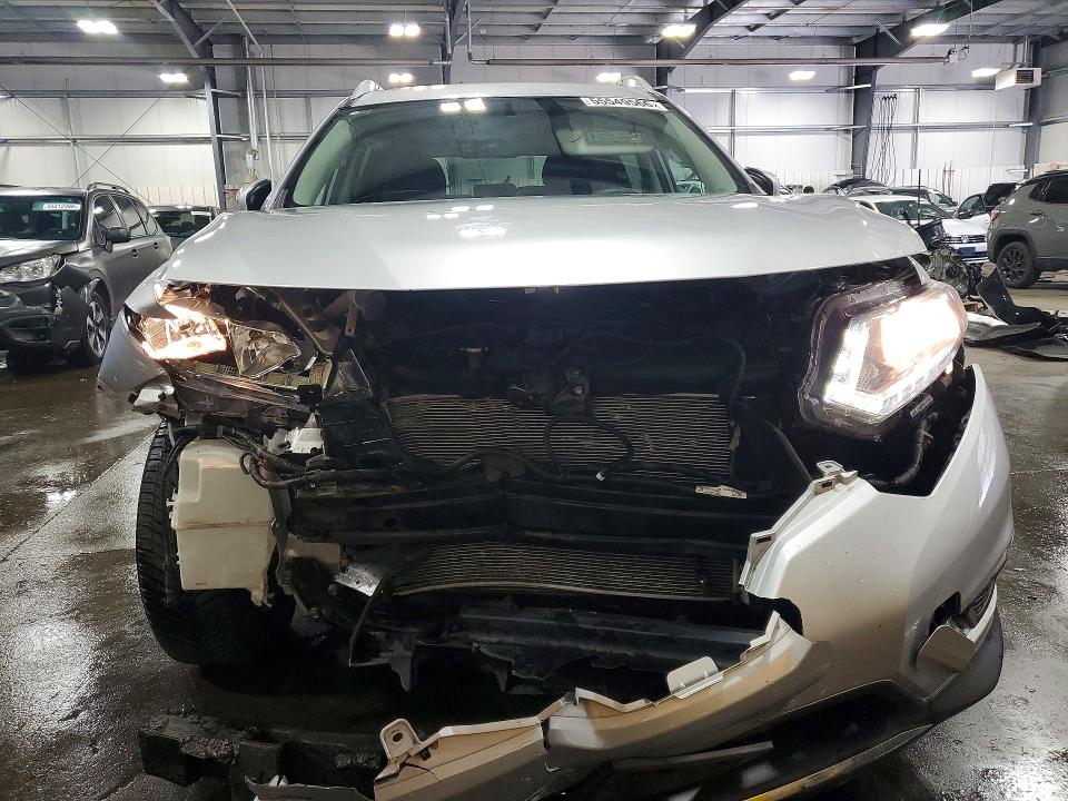 2016 Nissan Rogue VIN KNMAT2MV8GP610212 COPART salvage auction — FRONT END, Mn - Cert Of Title-Salvage, sold $225 on 2026-07-28 (photo 5)