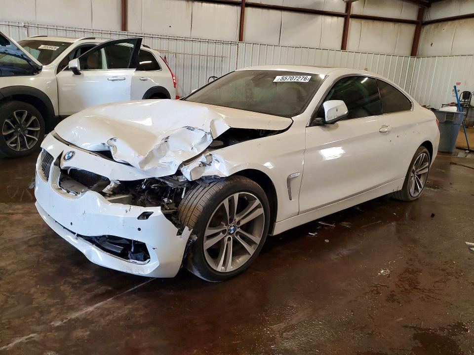 2016 BMW 4er VIN WBA3N9C57GK250311 COPART salvage auction — FRONT END, Mi - Certificate Of Title, sold $2,250 on 2026-07-10 (photo 1)