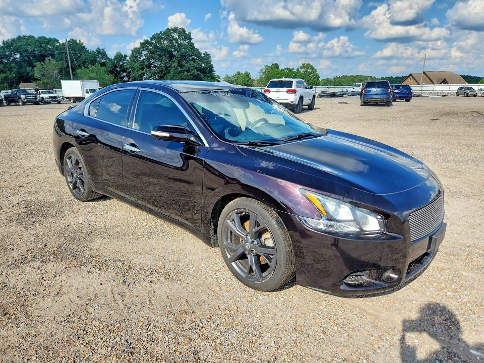 2014 Nissan Maxima VIN 1N4AA5AP9EC907111 COPART salvage auction — SIDE, Al - Cert Of Title-Salvage Title, sold $1,450 on 2026-07-09 (photo 4)