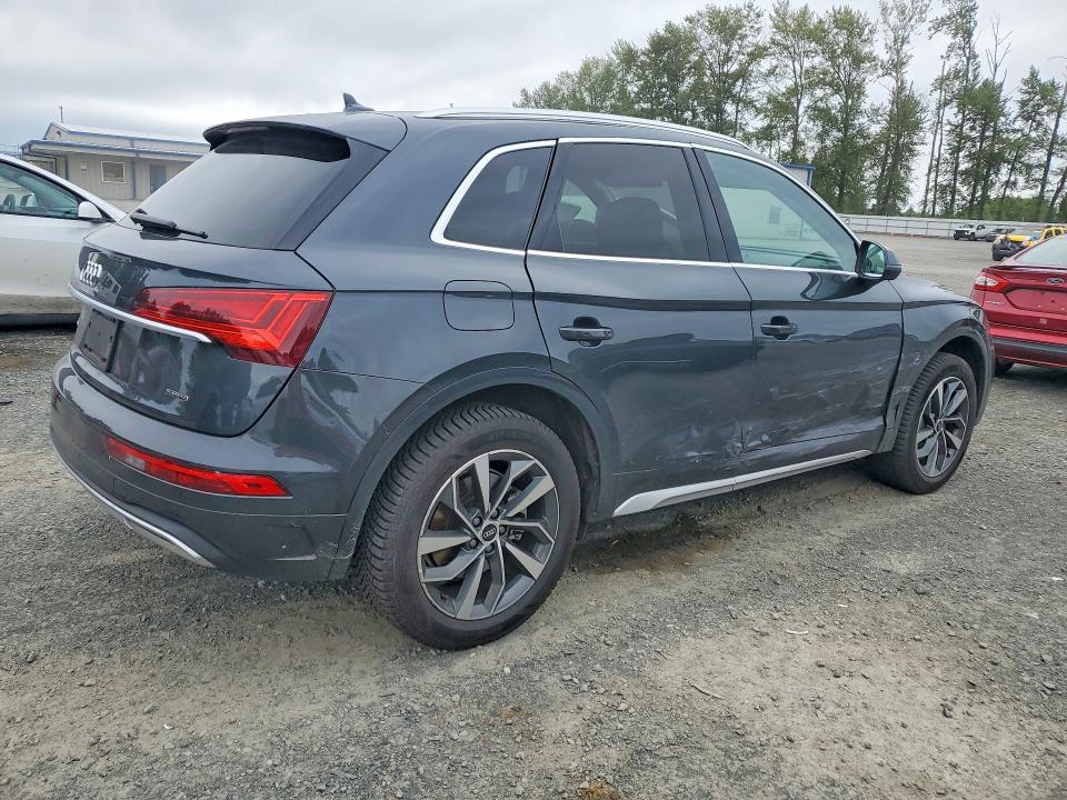 2021 Audi Q5 VIN WA1BAAFY2M2072072 COPART salvage auction — SIDE, Wa - Bill Of Sale, sold $11,500 on 2026-07-14 (photo 3)