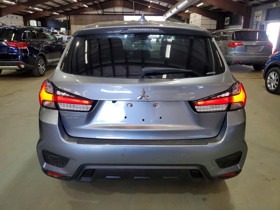 2023 Mitsubishi Outlander sport VIN JA4ARUAU6PU007101 COPART salvage auction — FRONT END, Va - Certificate Of Title (P), sold $9,300 on 2026-07-30 (photo 6)