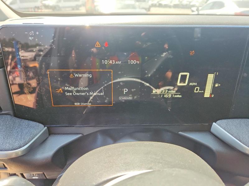 2025 Nissan Kicks VIN 3N8AP6CBXSL436705 COPART salvage auction — SIDE, Id - Salvage Certificate Of Title, sold $7,300 on 2026-08-18 (photo 9)