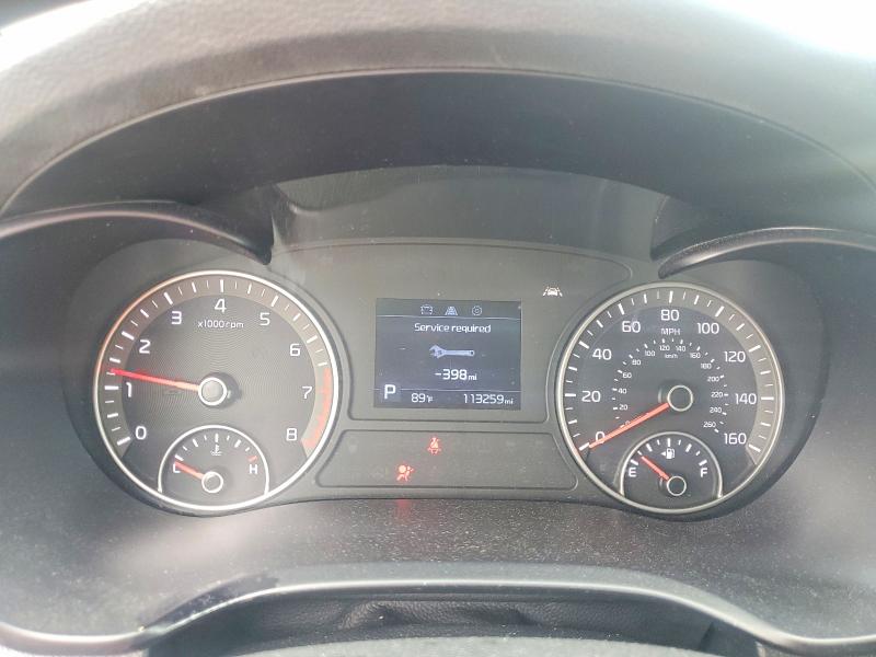 2020 Kia VIN 5XXGT4L36LG386736 COPART salvage auction — FRONT END, Nc - Salvage Certificate Of Title, sold $425 on 2026-07-30 (photo 9)