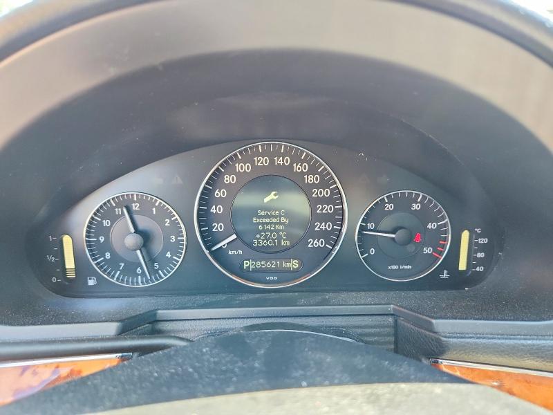 2008 Mercedes-benz E-class VIN WDBUF22X78B328438 COPART salvage auction — FRONT END, On - Permit No Brand - Unfit, sold $400 on 2026-07-28 (photo 9)
