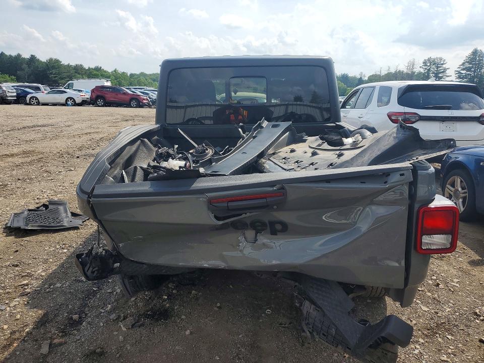 2023 Jeep Gladiator VIN 1C6HJTAG6PL537324 COPART salvage auction — REAR END, Md - Cert Of Salvage > 75% Damage, sold $250 on 2026-07-27 (photo 6)