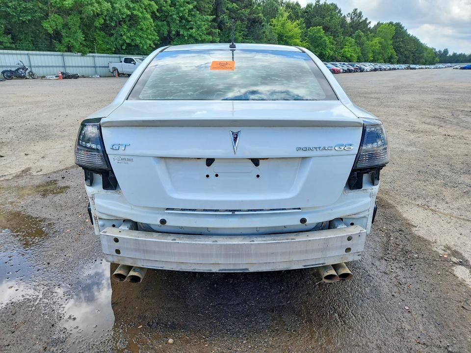 2009 Pontiac G8 VIN 6G2EC57Y39L213002 COPART salvage auction — REAR END, La - Cert Of Title-Salvage, sold $525 on 2026-07-09 (photo 6)