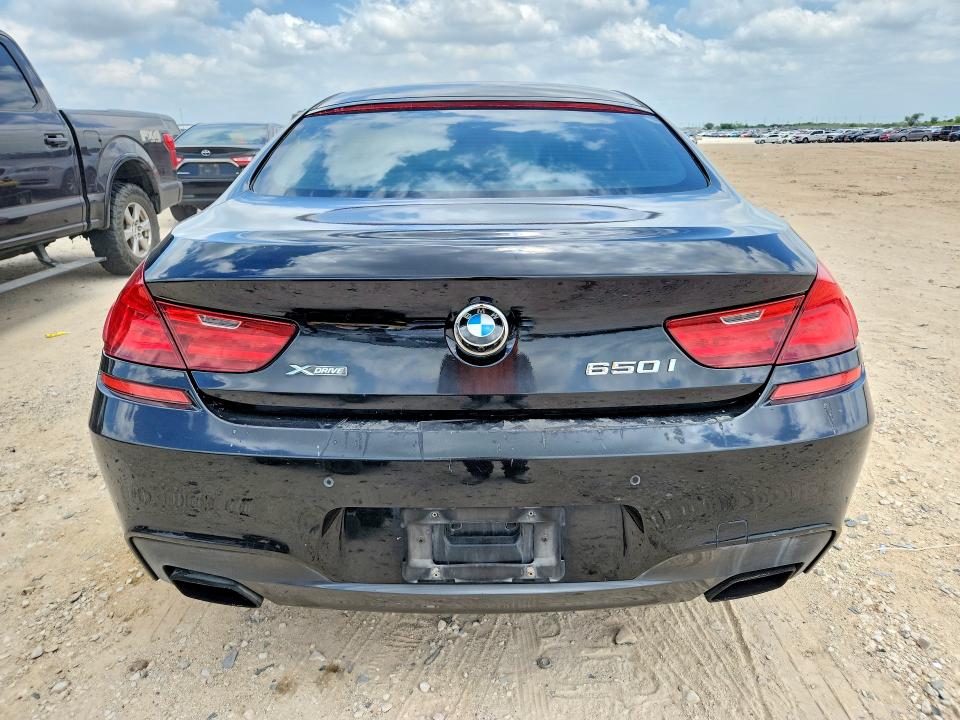 2016 BMW 6 series VIN WBA6D6C5XGGF94767 COPART salvage auction — MINOR DENT/SCRATCHES, Tx - Certificate Of Title (P), sold $6,700 on 2026-07-27 (photo 6)