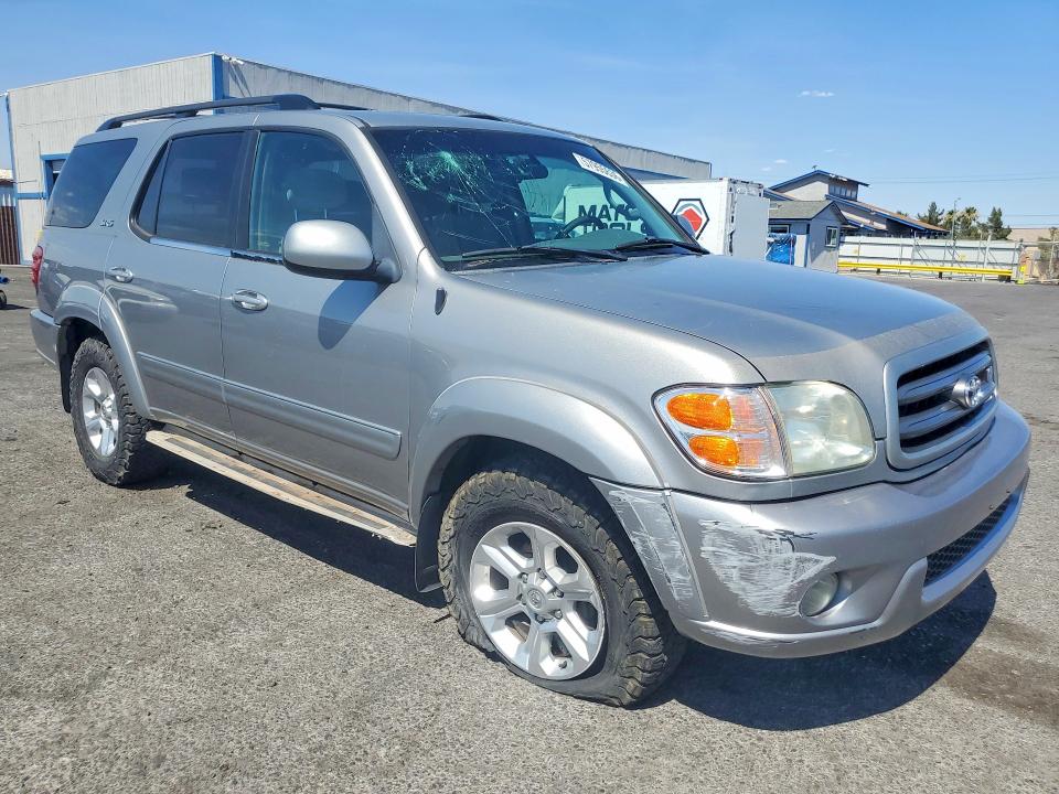 2003 Toyota Sequoia VIN 5TDBT44A63S150030 COPART salvage auction — FRONT END, Nv - Salvage Title, sold $1,800 on 2026-07-20 (photo 4)