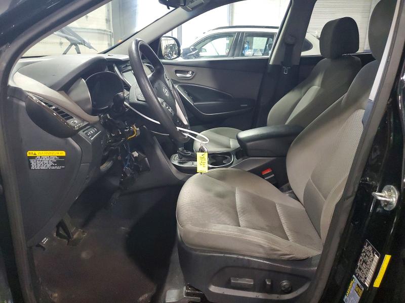 2017 Hyundai Santa fe VIN KM8SMDHF7HU209457 COPART salvage auction — VANDALISM, Mn - Cert Of Title-Salvage, sold $250 on 2026-07-28 (photo 7)