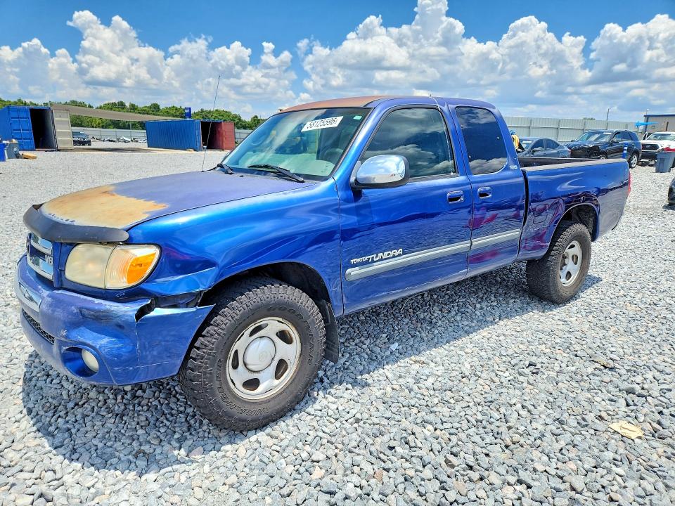 2005 Toyota Tundra VIN 5TBRT34105S470836 COPART salvage auction — SIDE, Fl - Cert Of Title Slvg Rebuildable, sold $800 on 2026-07-24 (photo 1)
