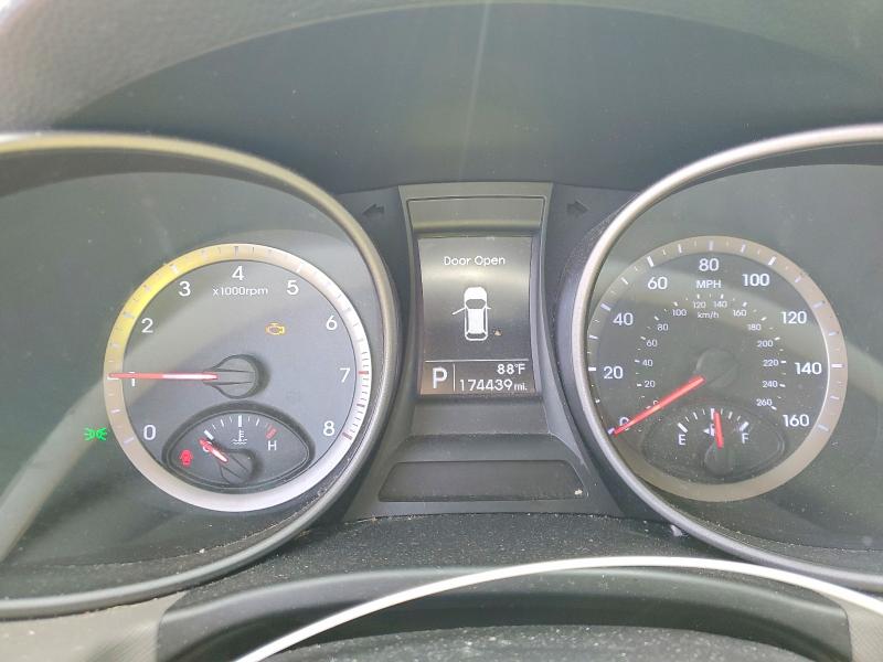 2014 Hyundai Santa fe VIN 5XYZTDLB3EG162208 COPART salvage auction — REAR END, Pa - Certificate Of Salvage, sold $2,150 on 2026-07-06 (photo 9)