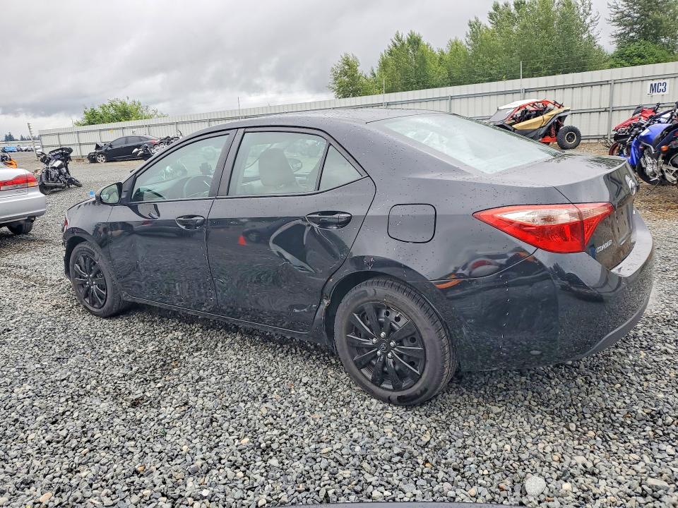 2017 Toyota Corolla VIN 5YFBURHE1HP641645 COPART salvage auction — FRONT END, Wa - Bill Of Sale, sold $2,650 on 2026-07-16 (photo 2)