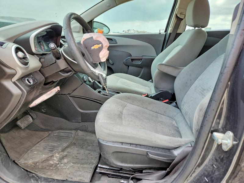 2019 Chevrolet SONIC VIN 1G1JB5SB4K4136985 COPART salvage auction — FRONT END, Tx - Salvage Vehicle Title, sold $175 on 2026-07-09 (photo 7)
