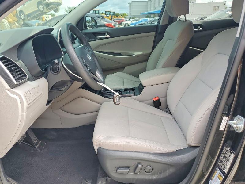 2021 Hyundai Tucson VIN KM8J33A42MU310126 COPART salvage auction — WATER/FLOOD, Fl - Cert Of Title-Slvg Rebld Flood, sold $4,450 on 2026-07-31 (photo 7)